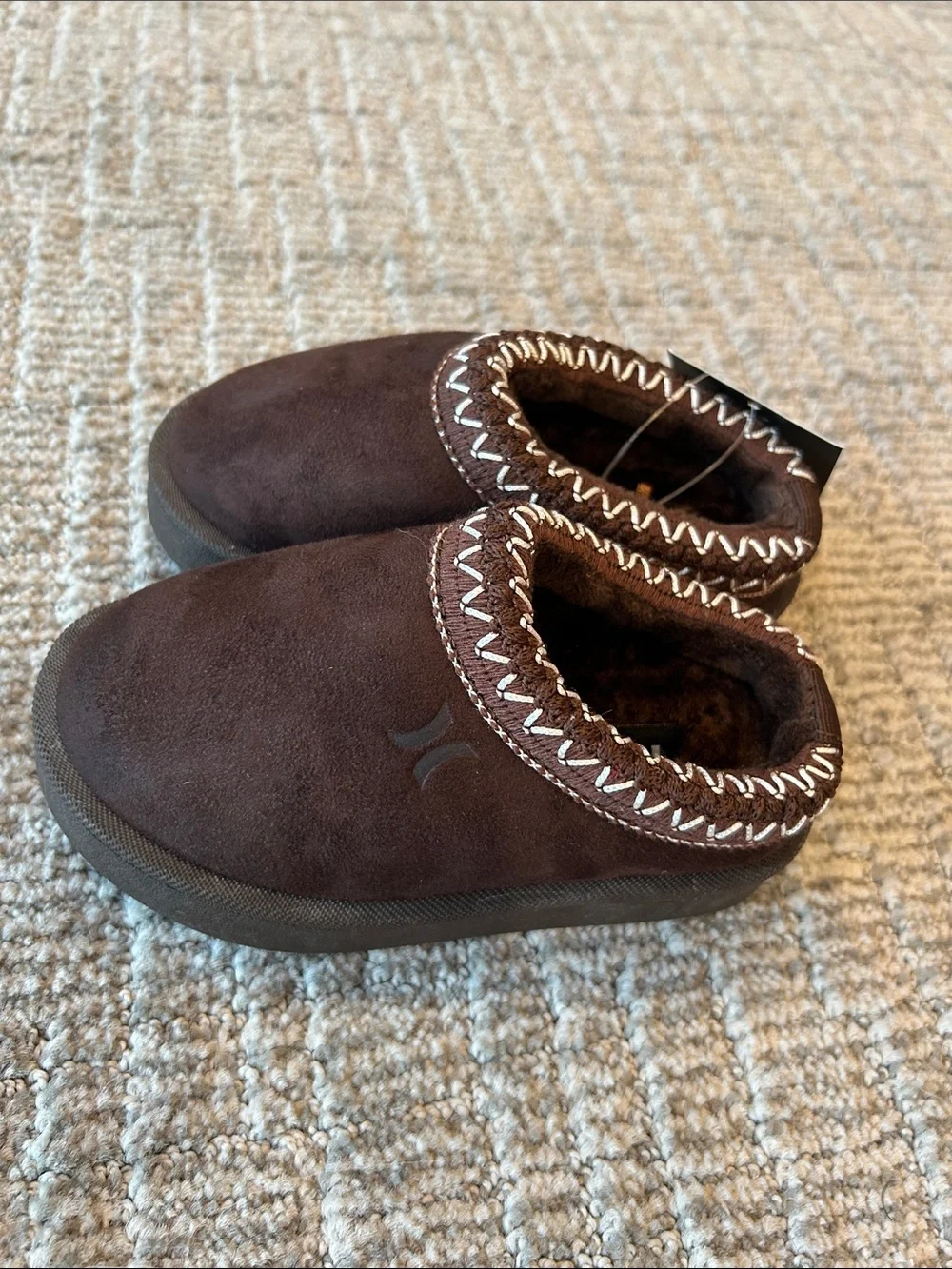 Hurley Kids Modi Slippers Brown 8